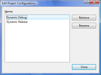Rename Configuration