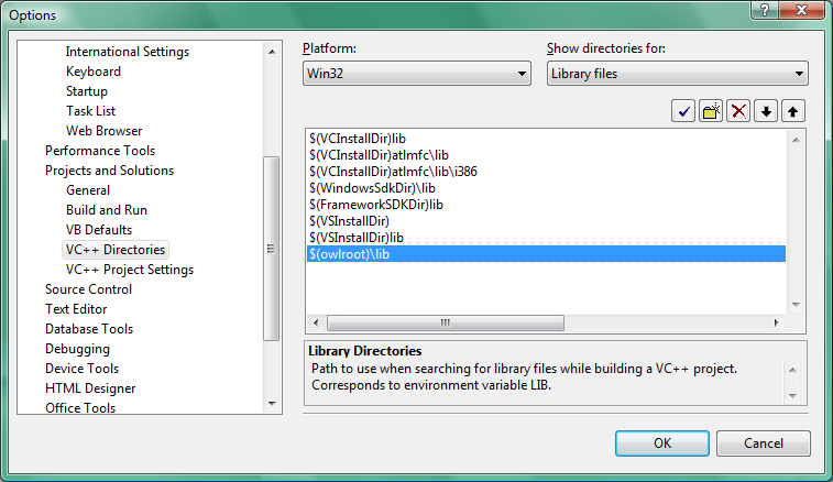 Library Directories